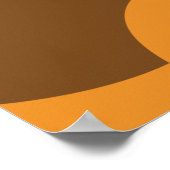 Abstract modern kleurrijk repopatroon poster (Hoek)