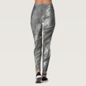 Abstract modern kunstpatroon leggings (Achterkant)