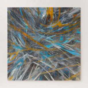 Abstract modern kunstpatroon legpuzzel