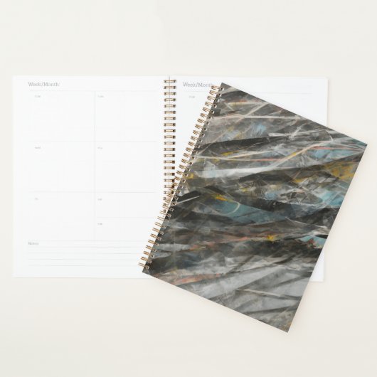 Abstract modern kunstpatroon planner (Display)