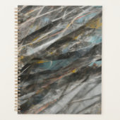 Abstract modern kunstpatroon planner (Voorkant)