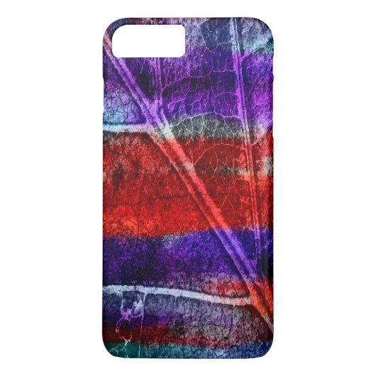 Abstract modern Leaf Pastel Case-Mate iPhone Case (Achterkant)