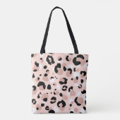 Abstract modern luipaard naadloos patroon. Dieren  Tote Bag (Achterkant)