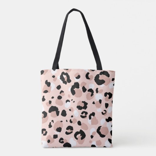 Abstract modern luipaard naadloos patroon. Dieren  Tote Bag (Achterkant)