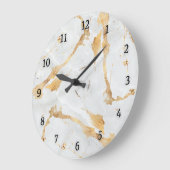 Abstract modern Marble Grey Gold esthetics Grote Klok (Hoek)