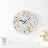 Abstract modern Marble Grey Gold esthetics Grote Klok (Huis)