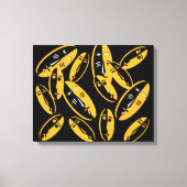 Abstract modern maskerpatroon canvas afdruk (Voorkant)