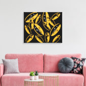 Abstract modern maskerpatroon canvas afdruk (Insitu (Woonkamer))