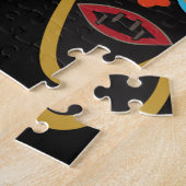 abstract modern maskerpatroon legpuzzel (Zijkant)