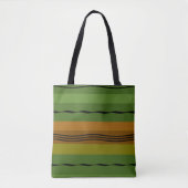abstract modern meetkundig patroon tote bag (Voorkant)