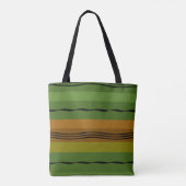 abstract modern meetkundig patroon tote bag (Achterkant)