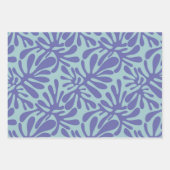 Abstract modern, minimaal geometrisch vormvormvorm inpakpapier vel (Voorkant)