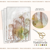 Abstract Modern Minimalist Decoupage Tissue Paper Tissuepapier