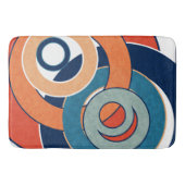 Abstract modern , minimalistisch kunstlandschap ge badmat (Voorkant)