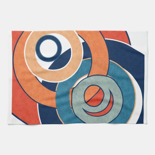 Abstract modern , minimalistisch kunstlandschap ge theedoek (Horizontaal)