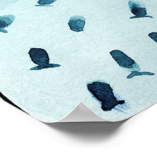 Abstract modern minimalistisch landschap met goude poster (Hoek)