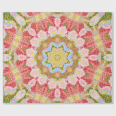 Abstract modern mozaïekaleidoscopisch tegelpatroon cadeaupapier (Vlak)