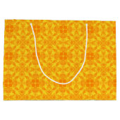 Abstract modern mozaïekaleidoscopisch tegelpatroon groot cadeauzakje (Achterkant)
