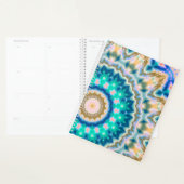 Abstract modern mozaïekaleidoscopisch tegelpatroon planner (Display)