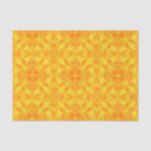 Abstract modern mozaïekaleidoscopisch tegelpatroon tissuepapier (Voorkant)