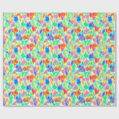 Abstract modern mozaïektegelpatroon van glas helde cadeaupapier (Vlak)