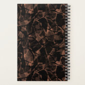 Abstract modern mozaïektegelpatroon van glas helde planner (Achterkant)