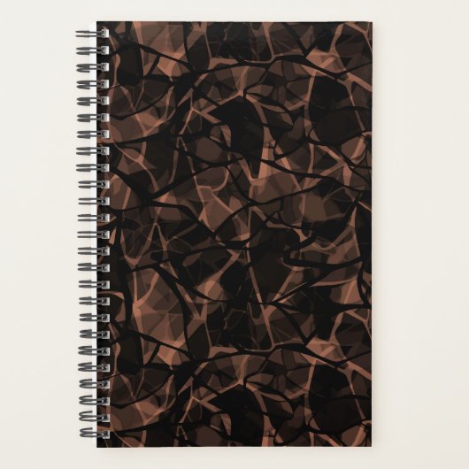 Abstract modern mozaïektegelpatroon van glas helde planner (Voorkant)
