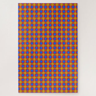 Abstract modern naadloos patroon moeilijk om op te legpuzzel