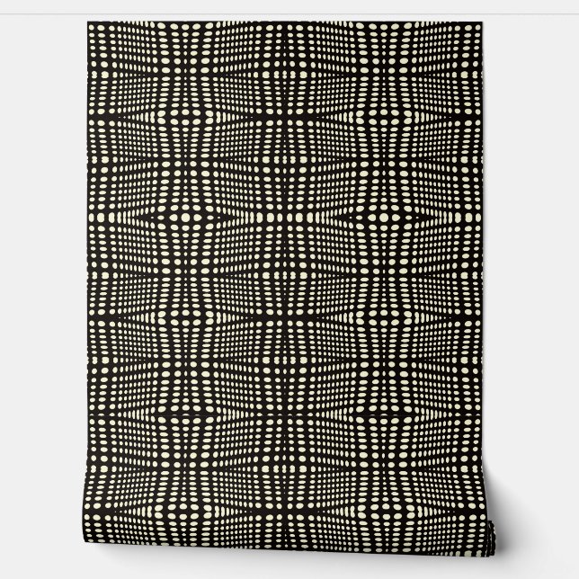 Abstract Modern Op Art Cool Fun Retro Trippy Behang (Afrollen)