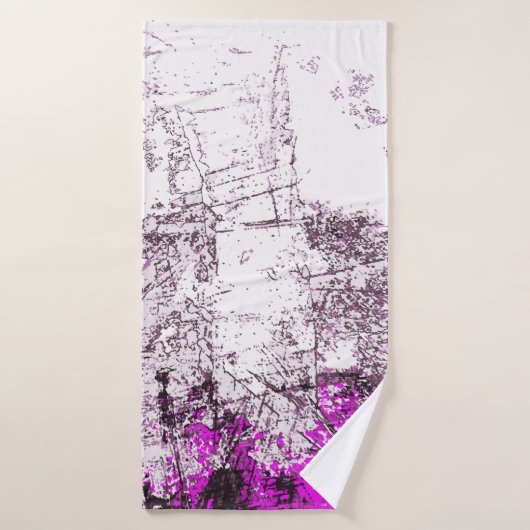 Abstract modern painting background. Illustration. Badhanddoek (Badhanddoek)