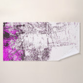 Abstract modern painting background. Illustration. Badhanddoek (Badhanddoek)