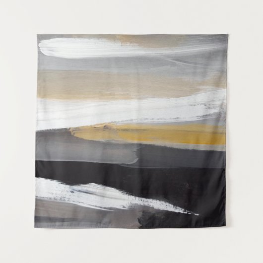 Abstract modern painting background. Modern art. C Wandkleed (Voorkant)