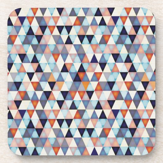 Abstract modern patroon bier onderzetter (Voorkant)