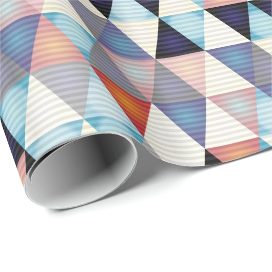 Abstract modern patroon cadeaupapier (Rol Hoek)