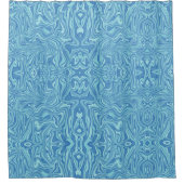 Abstract modern patroon Douchegordijn (Voorkant)