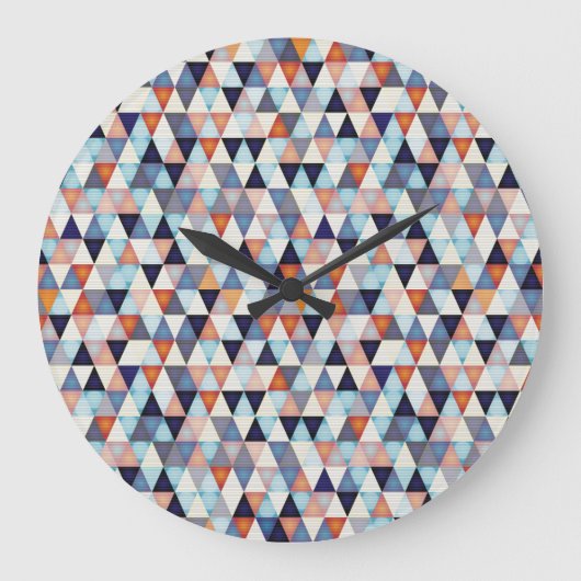 Abstract modern patroon grote klok (Voorkant)