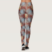Abstract modern patroon met getextureerde stone leggings (Achterkant)