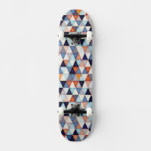 Abstract modern patroon skateboard (Voorkant)
