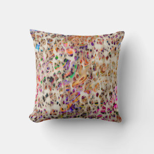 abstract modern patroonontwerp met kleurrijke krac kussen