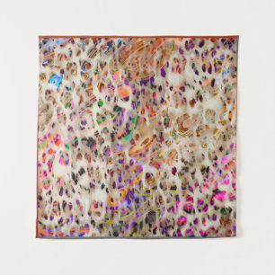 abstract modern patroonontwerp met kleurrijke krac wandkleed
