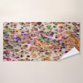 abstract modern pattern design with colorful effec badhanddoek (Badhanddoek)