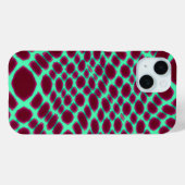 Abstract Modern Rasterpatroon Hoesje (Achterkant (horizontaal))