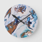 abstract modern. ronde klok (Voorkant)