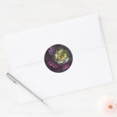 Abstract Modern Ronde Sticker (Envelop)