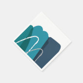 Abstract modern servet (Hoek)