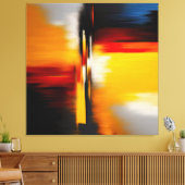 Abstract modern trendy design canvas afdruk (Insitu (Woonkamer))