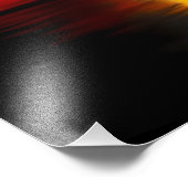 Abstract modern trendy design foto afdruk (Hoek)
