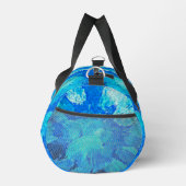 Abstract, modern, turquoise mozaïek plunjezak (Rechts)