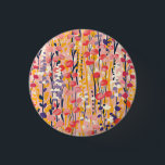 Abstract Modern Wildflower Floral Botanical Garden Ronde Button 3,2 Cm<br><div class="desc">A vibrant abstract floral garden with playful wildflowers,  soft botanical shapes,  and expressive textures.</div>