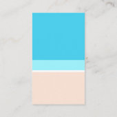 Abstract , moderne, verticale vlakte visitekaartje (Achterkant)